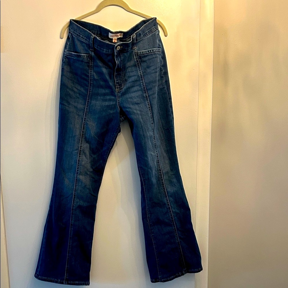 Lucky Brand Dark Blue Flare Jeans